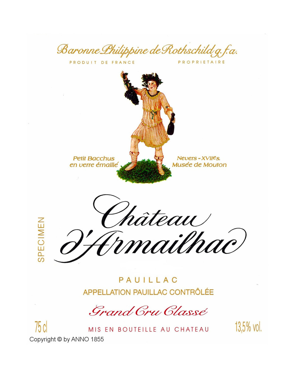 Chateau d'Armailhac 2016 - 1.5 Litre - ZYN THE WINE MARKET LTD.