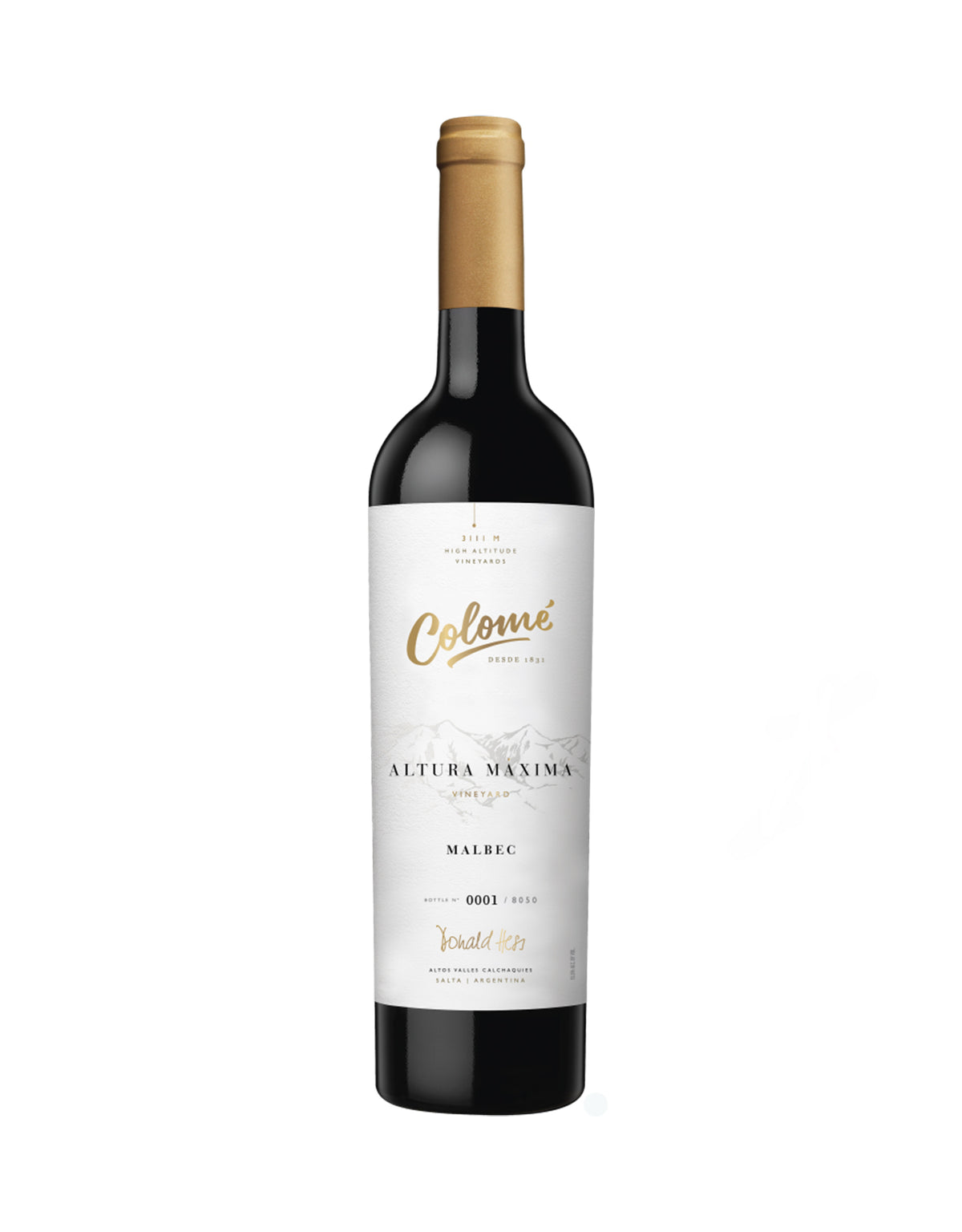 Colome Malbec 'Altura Maxima' 2017 - ZYN THE WINE MARKET LTD.