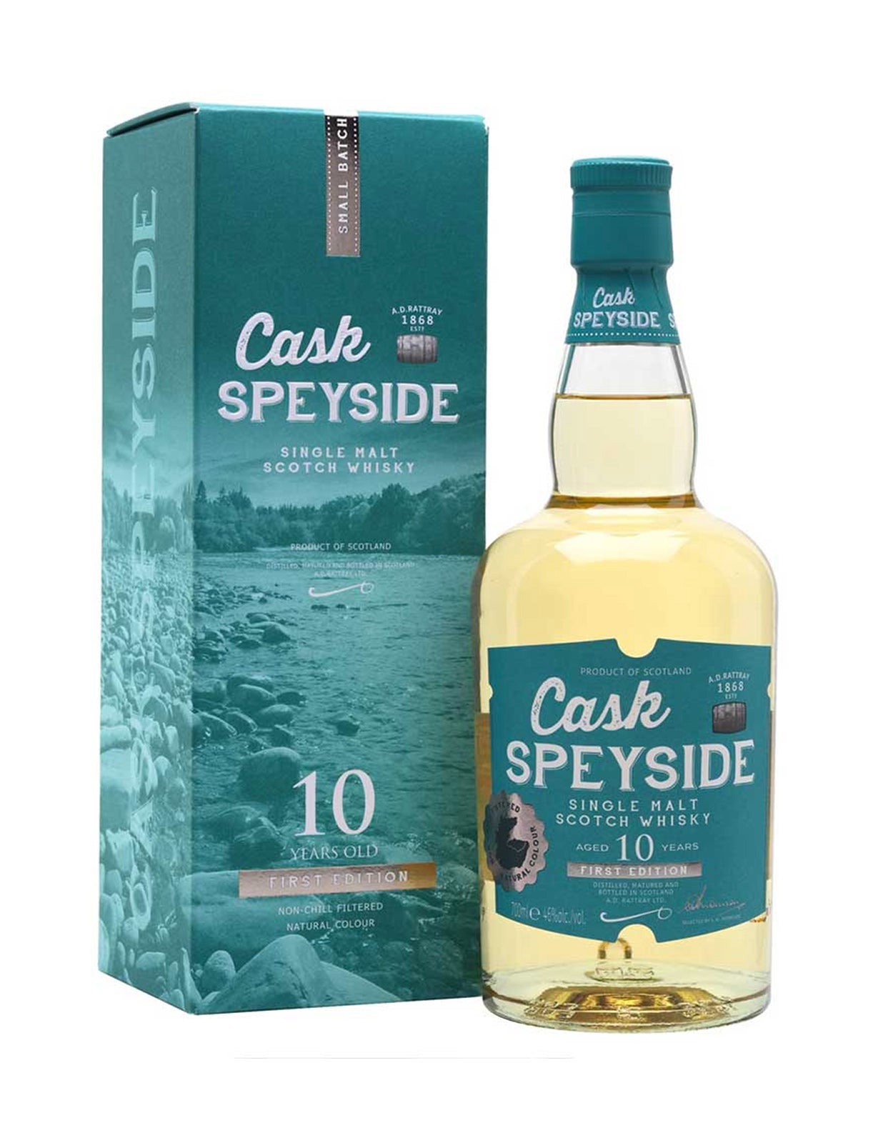 A.D. Rattray Cask Speyside 10 Year Old First Edition