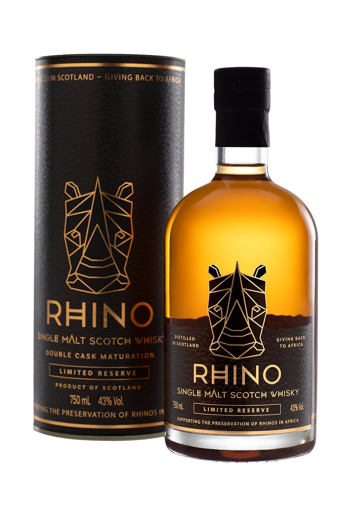 Rhino Single Malt Whisky - ZYN THE WINE MARKET LTD.