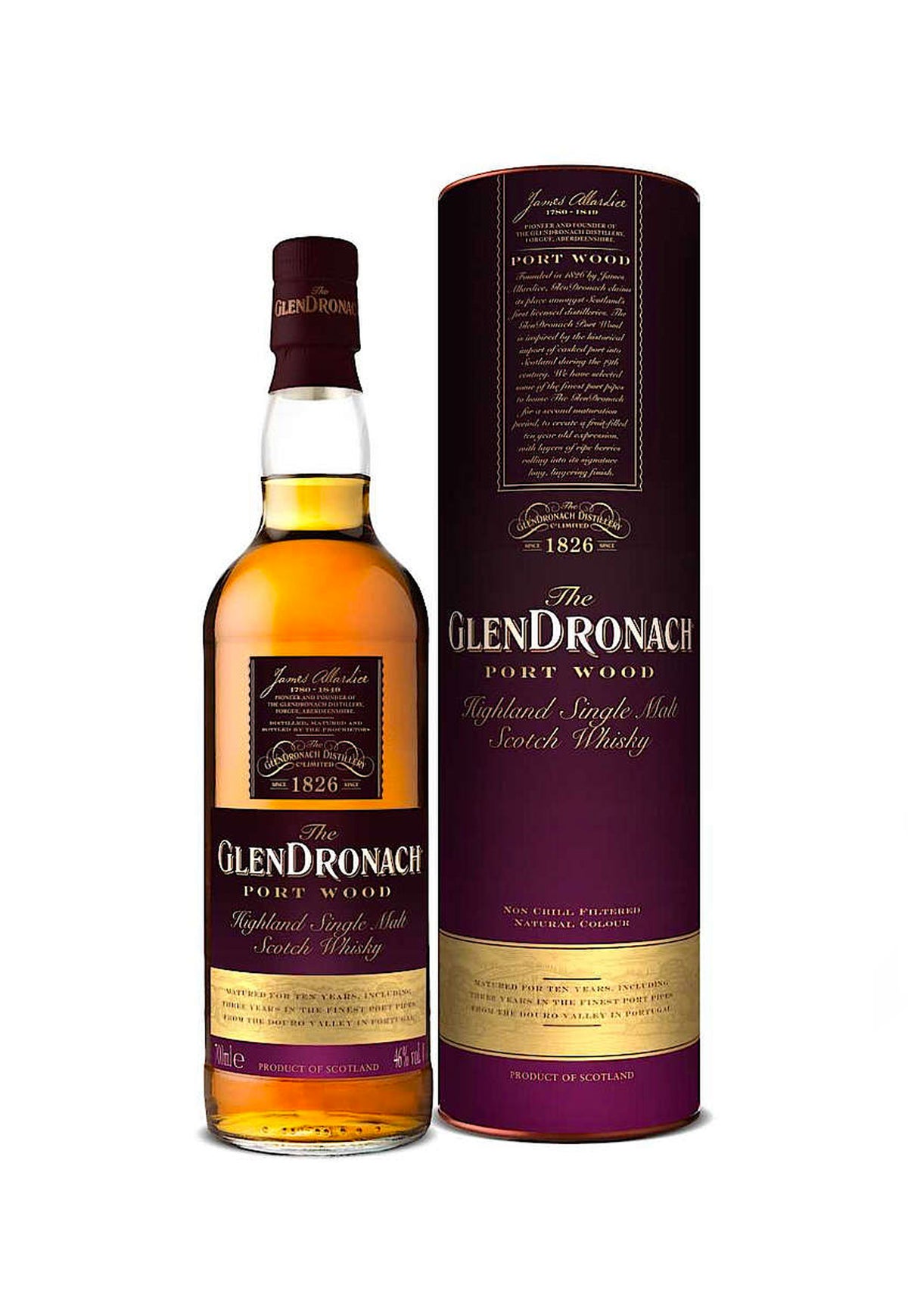 Glendronach Port Wood - ZYN THE WINE MARKET LTD.