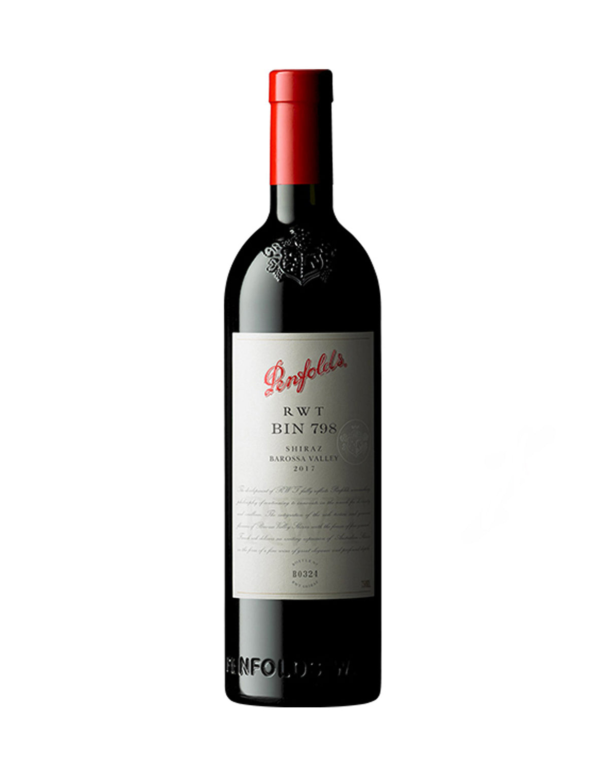 Penfolds RWT Bin 798 Shiraz 2020 - ZYN THE WINE MARKET LTD.