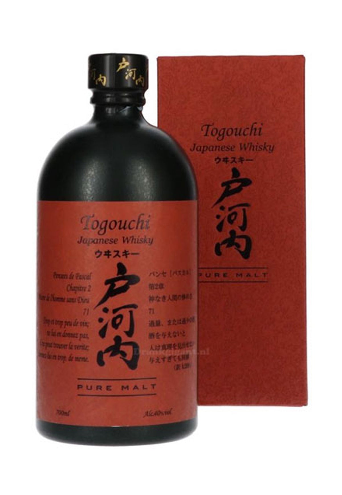 Togouchi Pure Malt Whisky - ZYN THE WINE MARKET LTD.