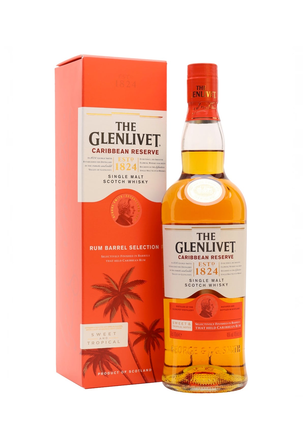 Glenlivet Caribbean Reserve Whisky - ZYN THE WINE MARKET LTD.