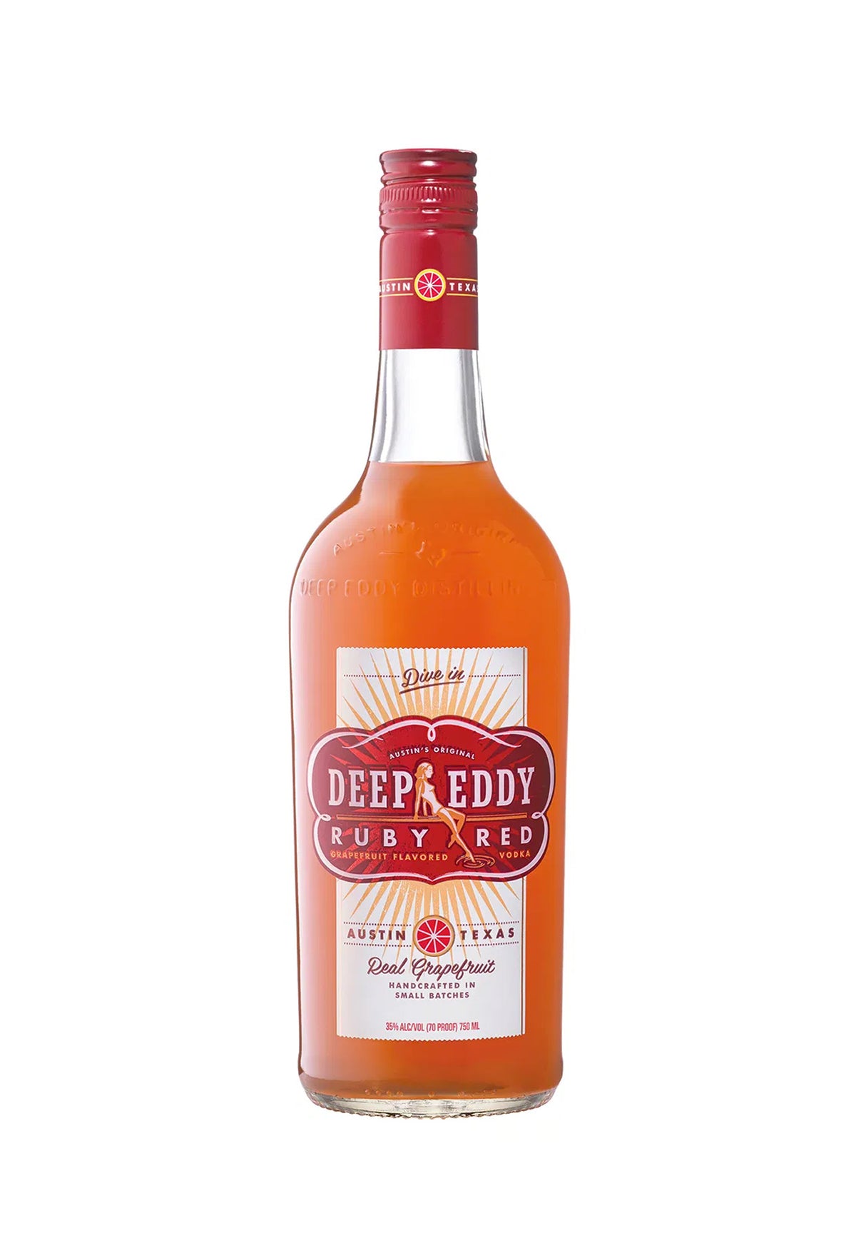 Deep Eddy Ruby Red Grapefruit Vodka - ZYN THE WINE MARKET LTD.