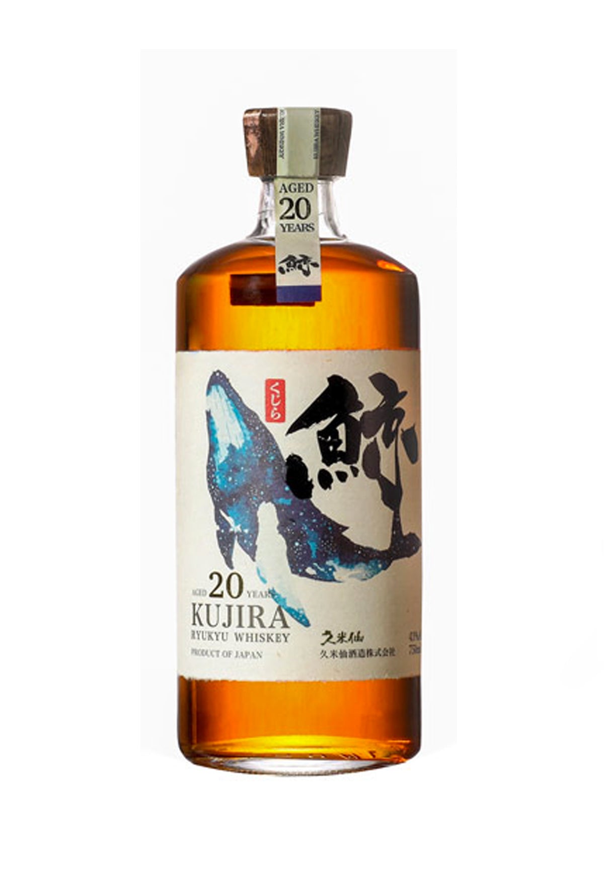 Kumesen Shuzo Kujira Ryukyu Old Bourbon Cask 20 Year Old Whisky - ZYN THE WINE MARKET LTD.
