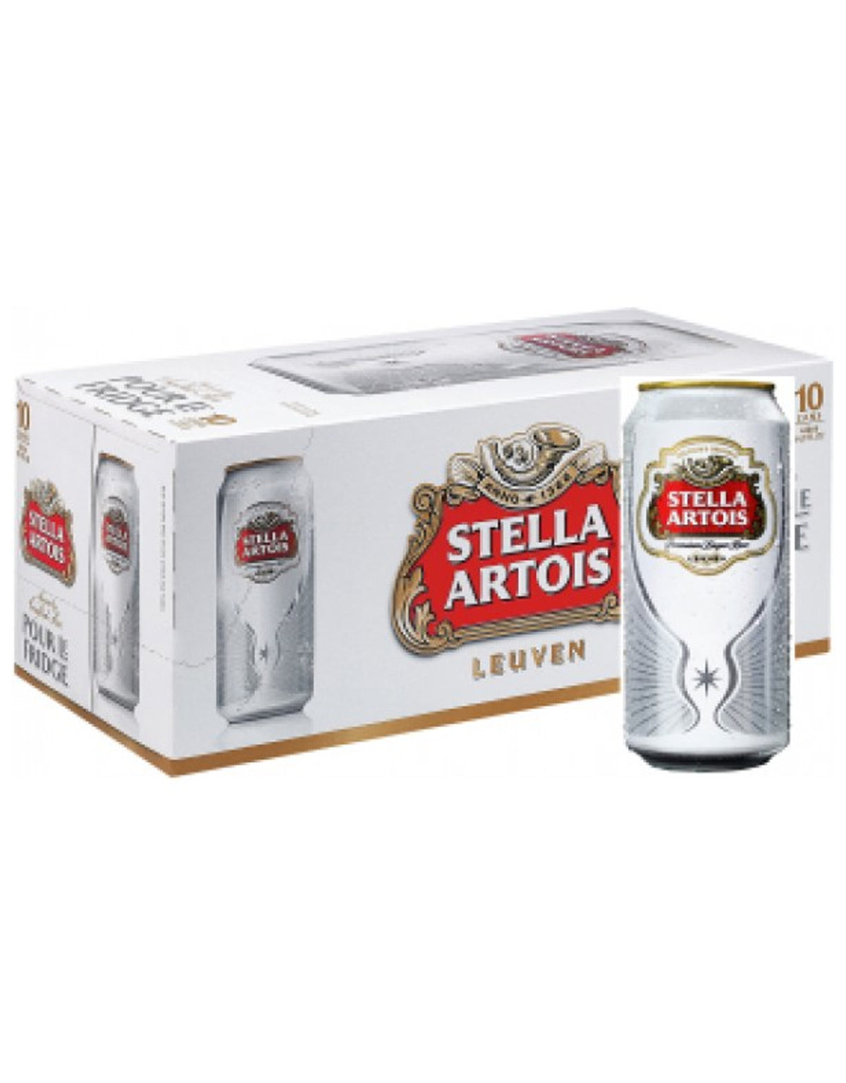 Stella Artois 355 ml - 12 Cans - ZYN THE WINE MARKET LTD.