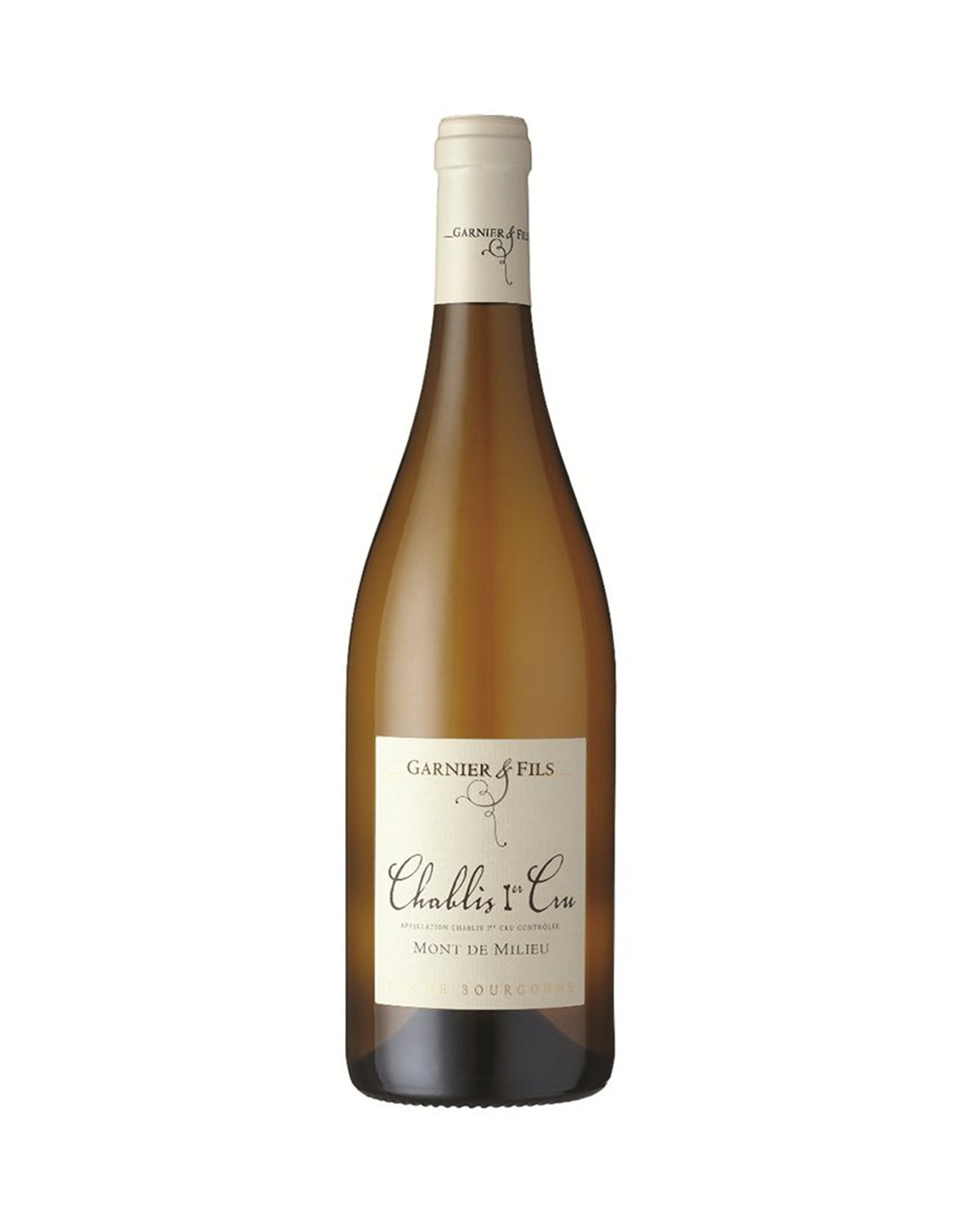Garnier & Fils Chablis 'Mont de Milieu' Premier Cru 2021 - ZYN THE WINE MARKET LTD.