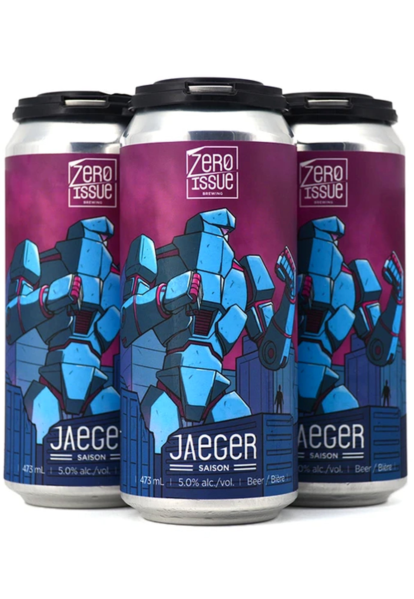Zero Issue Jaeger Saison 473 ml - 4 Cans