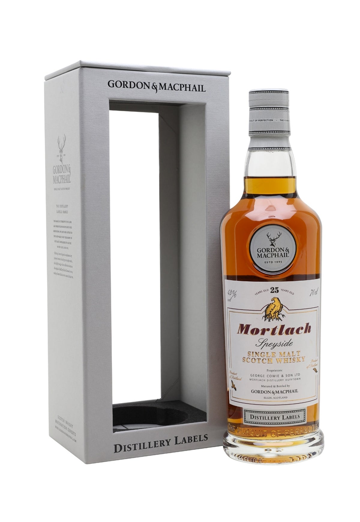 Gordon & MacPhail Mortlach Single Malt 25 Year Old 'Distillery Labels' - ZYN THE WINE MARKET LTD.