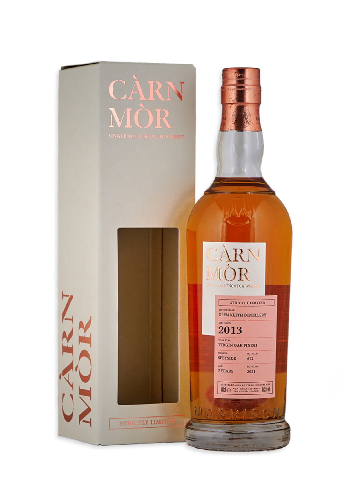 Carn Mor Strictly Limited Glen Keith 7 Year Old - ZYN THE WINE MARKET LTD.