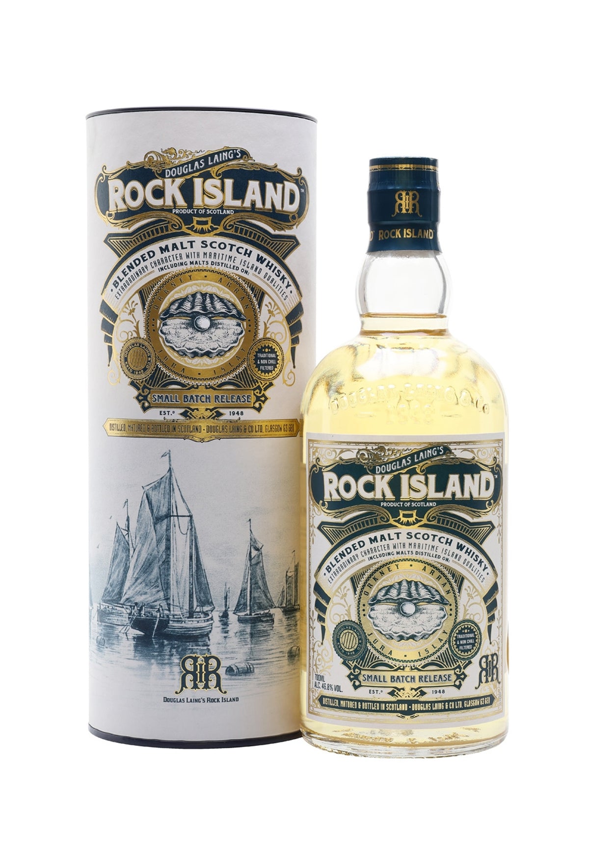 Douglas Laing's Rock Island Blended Whisky - ZYN THE WINE MARKET LTD.