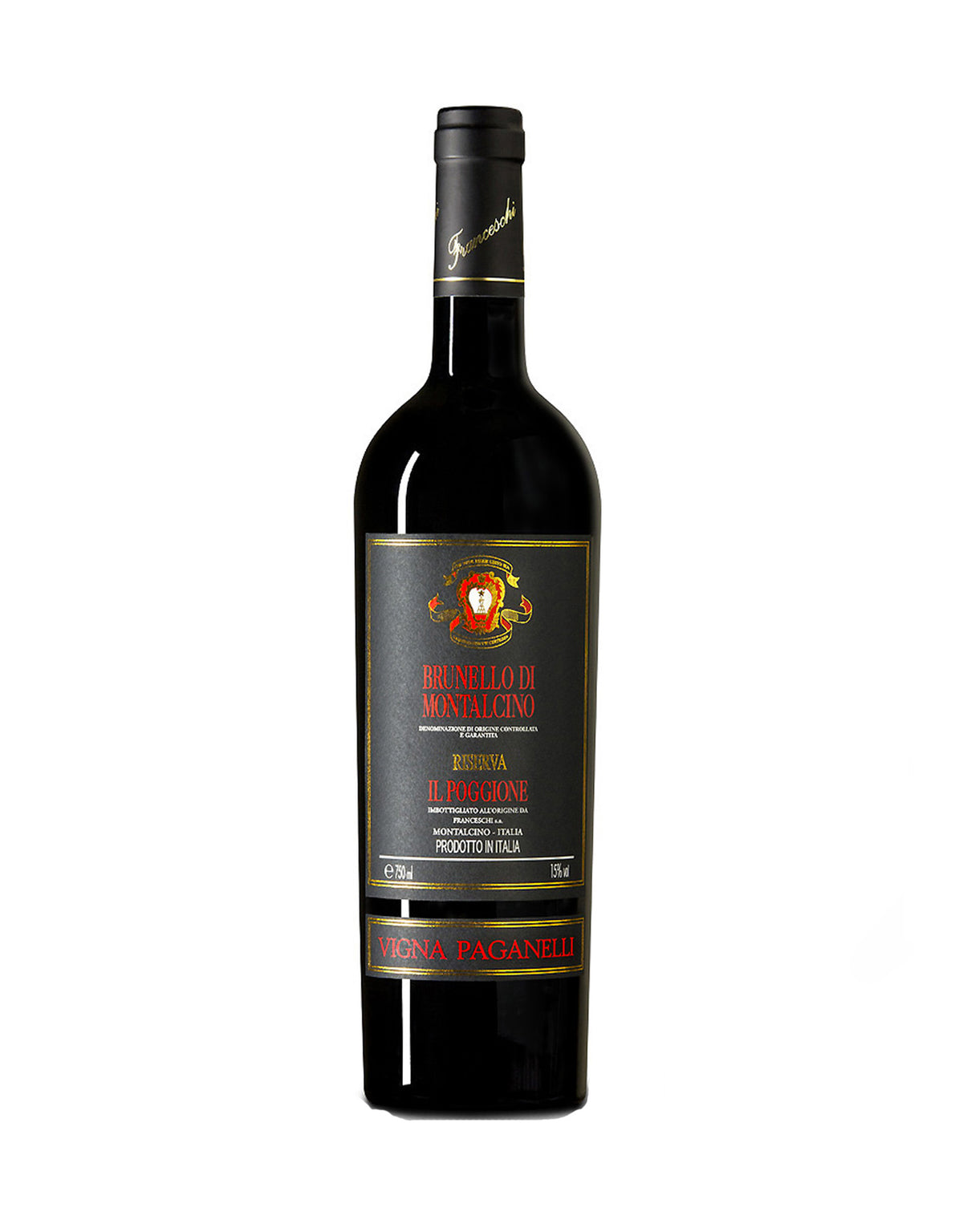 Il Poggione Brunello di Montalcino Riserva Vigna Paganelli 2015 - ZYN THE WINE MARKET LTD.