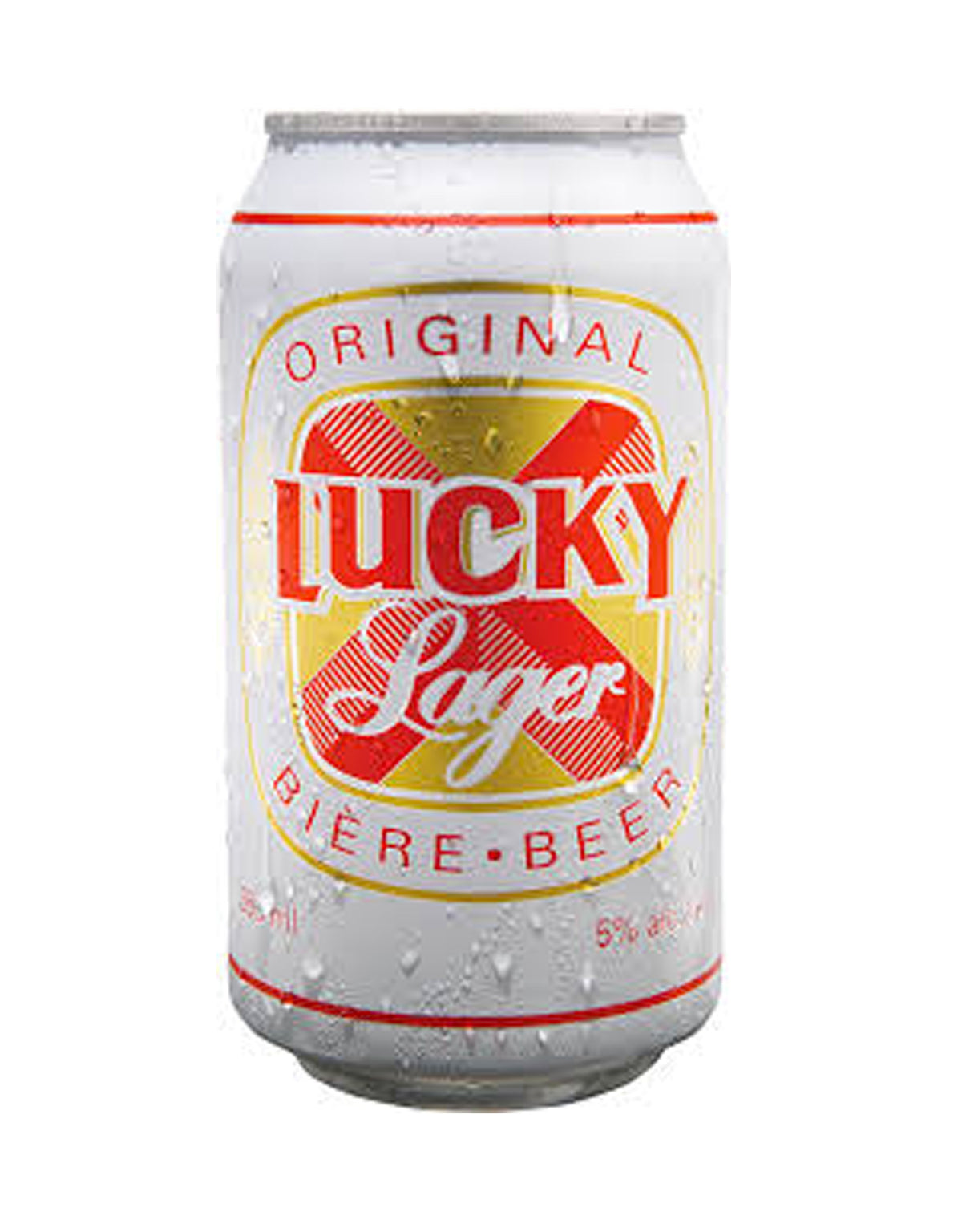 Lucky Lager 355 ml - 15 Cans - ZYN THE WINE MARKET LTD.