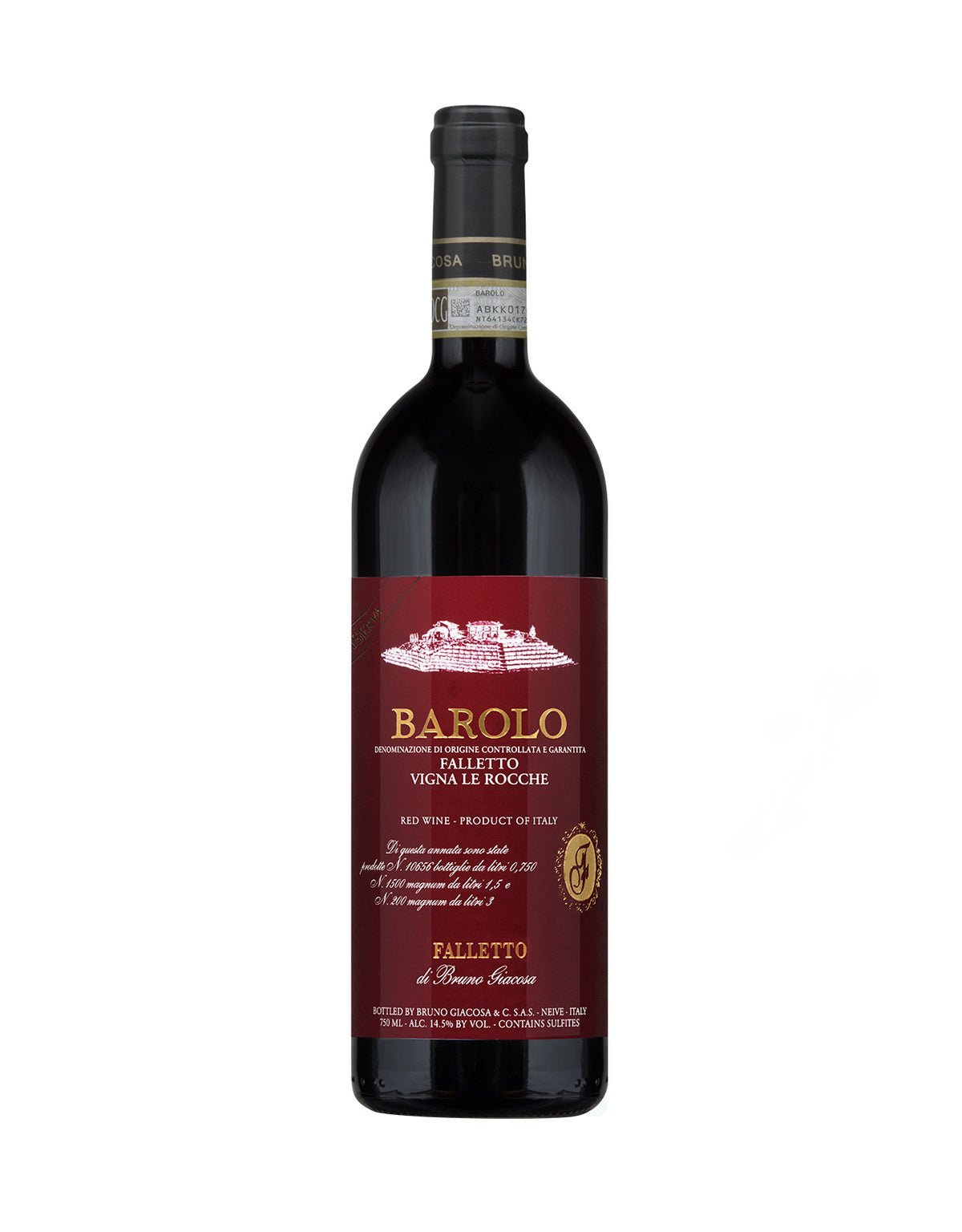 Bruno Giacosa Barolo del Falletto Vigna Le Rocche Riserva 2017 - ZYN THE WINE MARKET LTD.