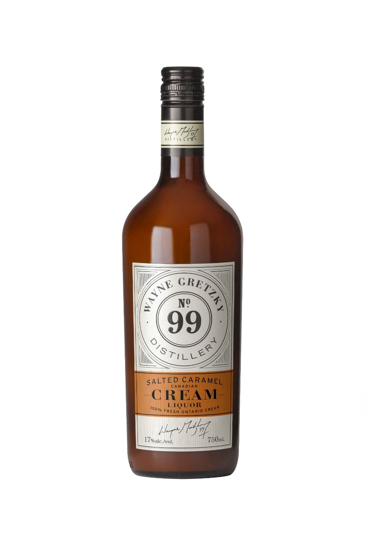 Wayne Gretzky Salted Caramel Whisky Cream - ZYN THE WINE MARKET LTD.