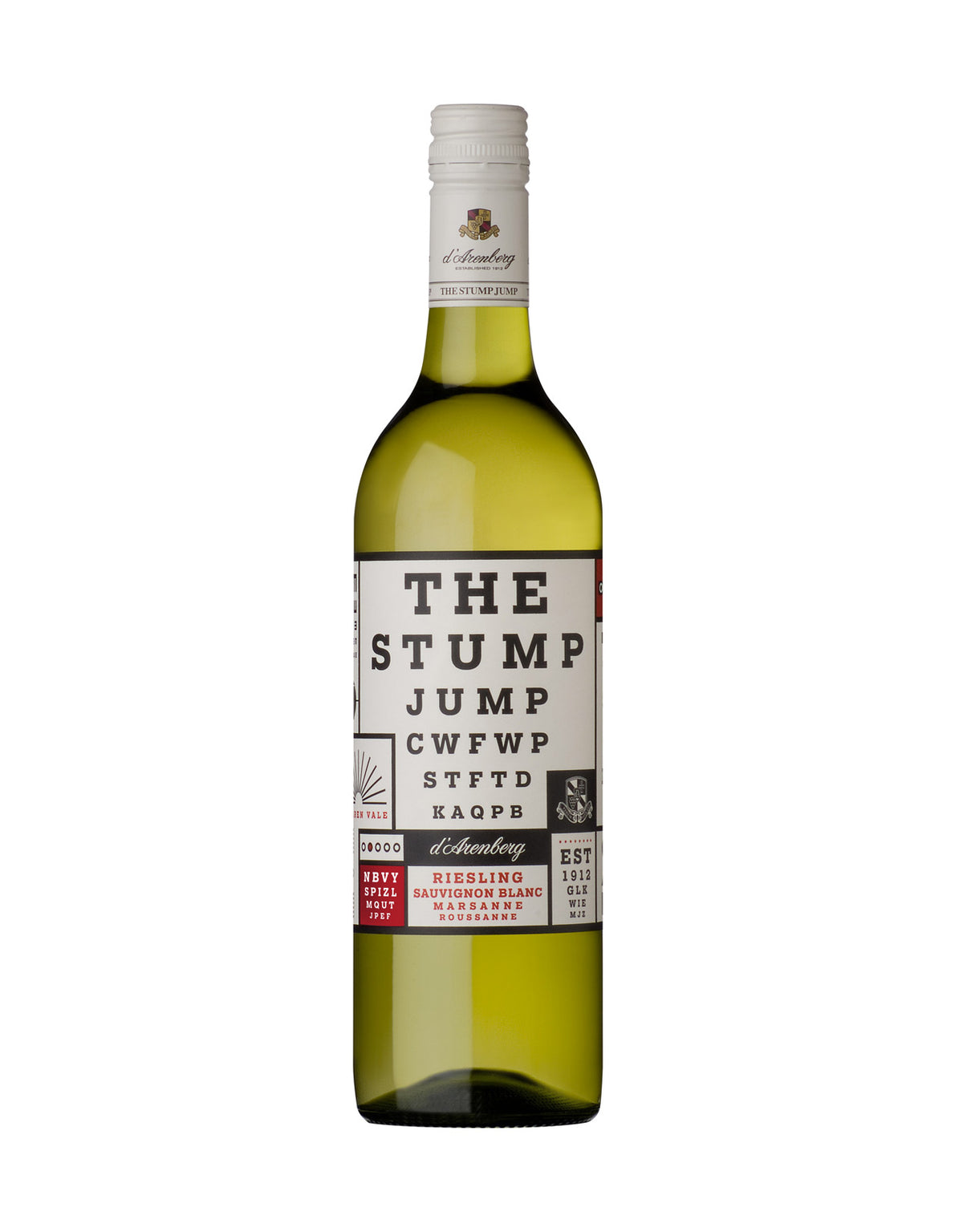 D'Arenberg The Stump Jump White 2021 - ZYN THE WINE MARKET LTD.