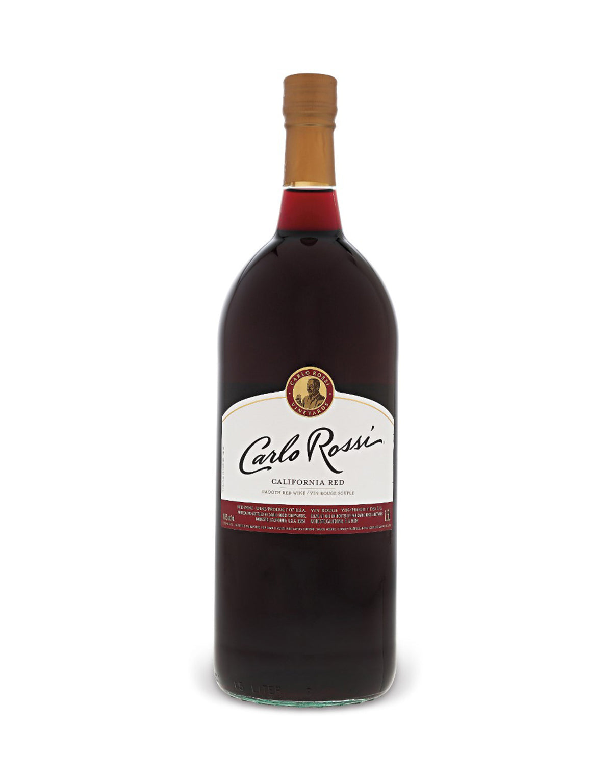 Carlo Rossi Red 1.5 Litre - 6 Bottles - ZYN THE WINE MARKET LTD.