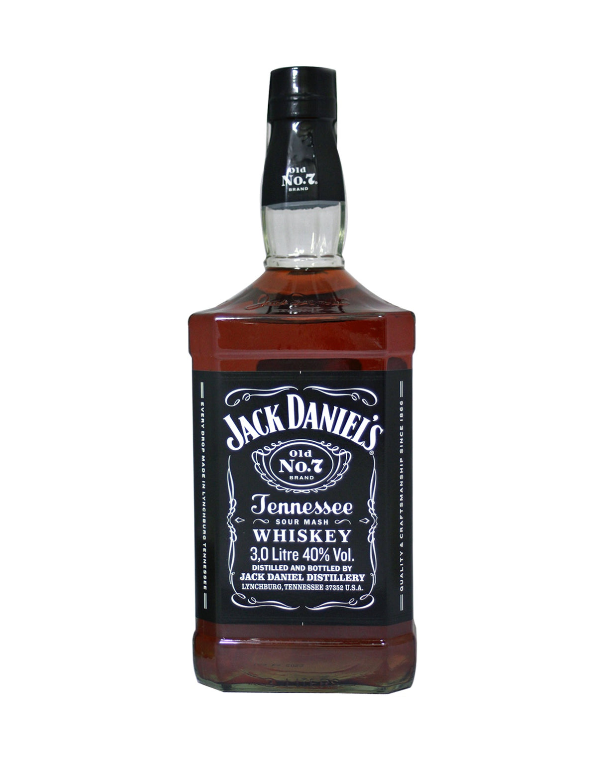 Jack Daniel's - 3 Litre Bottle - ZYN THE WINE MARKET LTD.