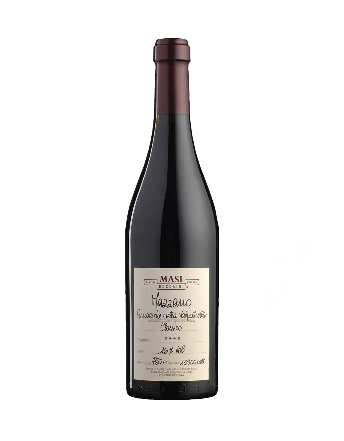 Masi Amarone Mazzano 2012 - ZYN THE WINE MARKET LTD.