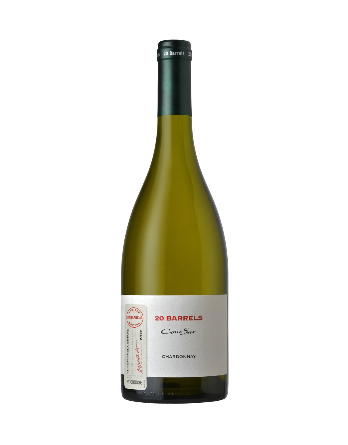 Cono Sur Chardonnay 20 Barrels 2021 - ZYN THE WINE MARKET LTD.