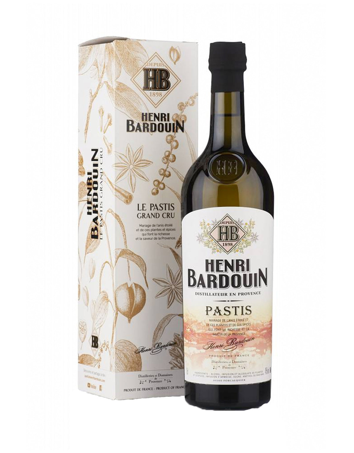 Henri Bardouin Pastis - ZYN THE WINE MARKET LTD.