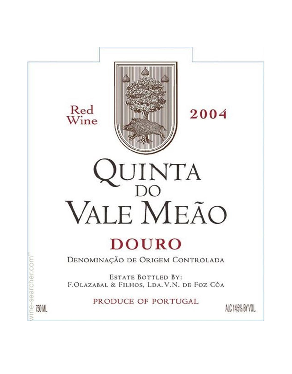 Quinta Do Vale Meao 2021 - ZYN THE WINE MARKET LTD.