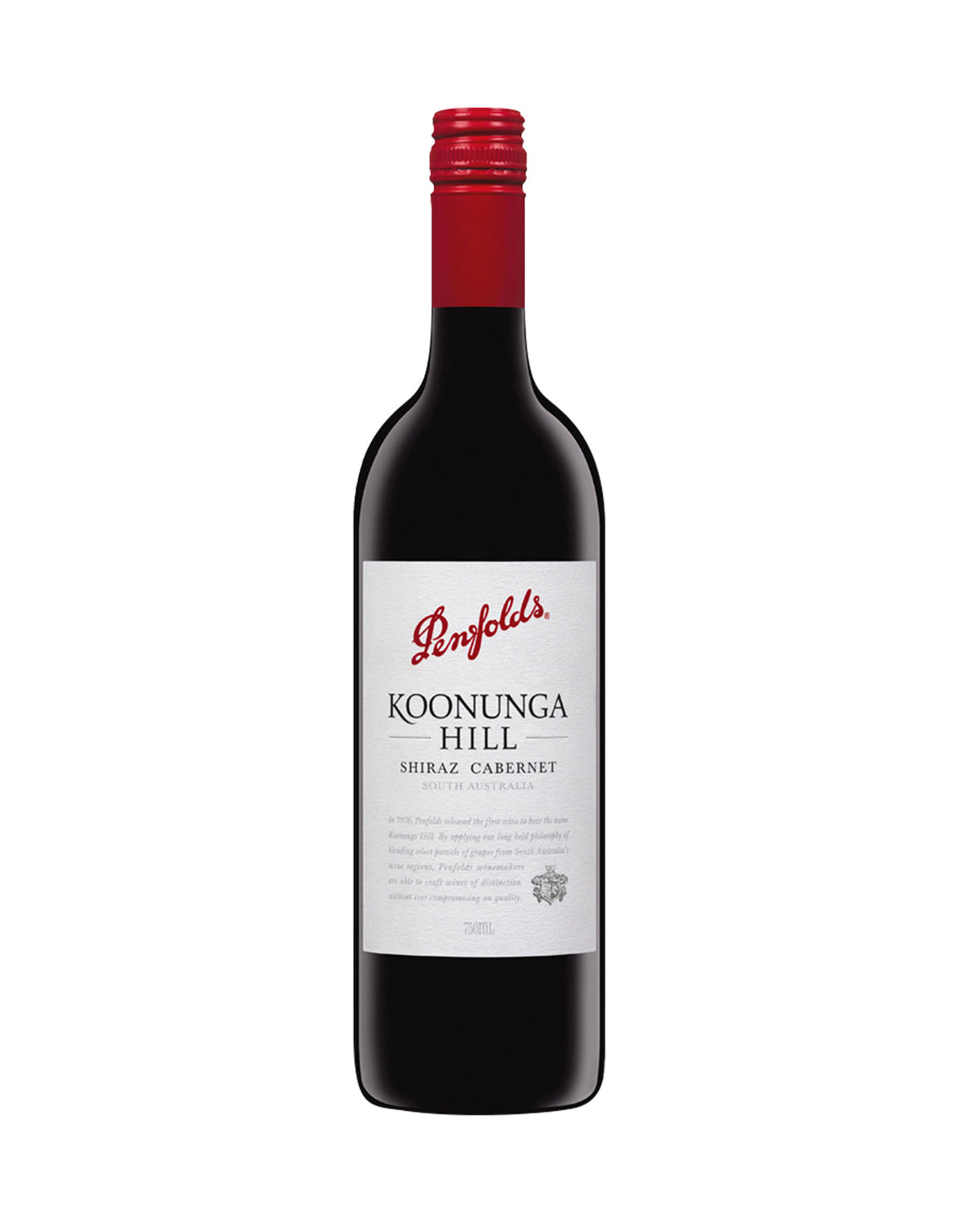 Penfolds Shiraz - Cabernet Sauvignon Koonunga Hill 2021 - 375 ml - ZYN THE WINE MARKET LTD.
