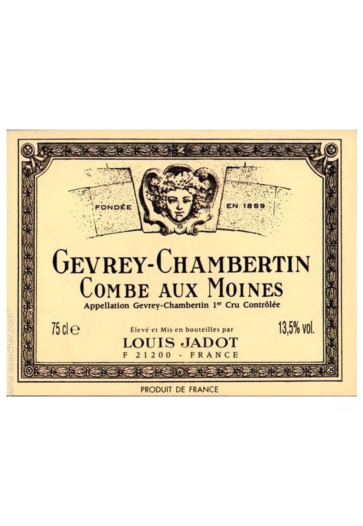 Louis Jadot Gevrey Chambertin 'Combe Aux Moines' Premier Cru 2017 - ZYN THE WINE MARKET LTD.