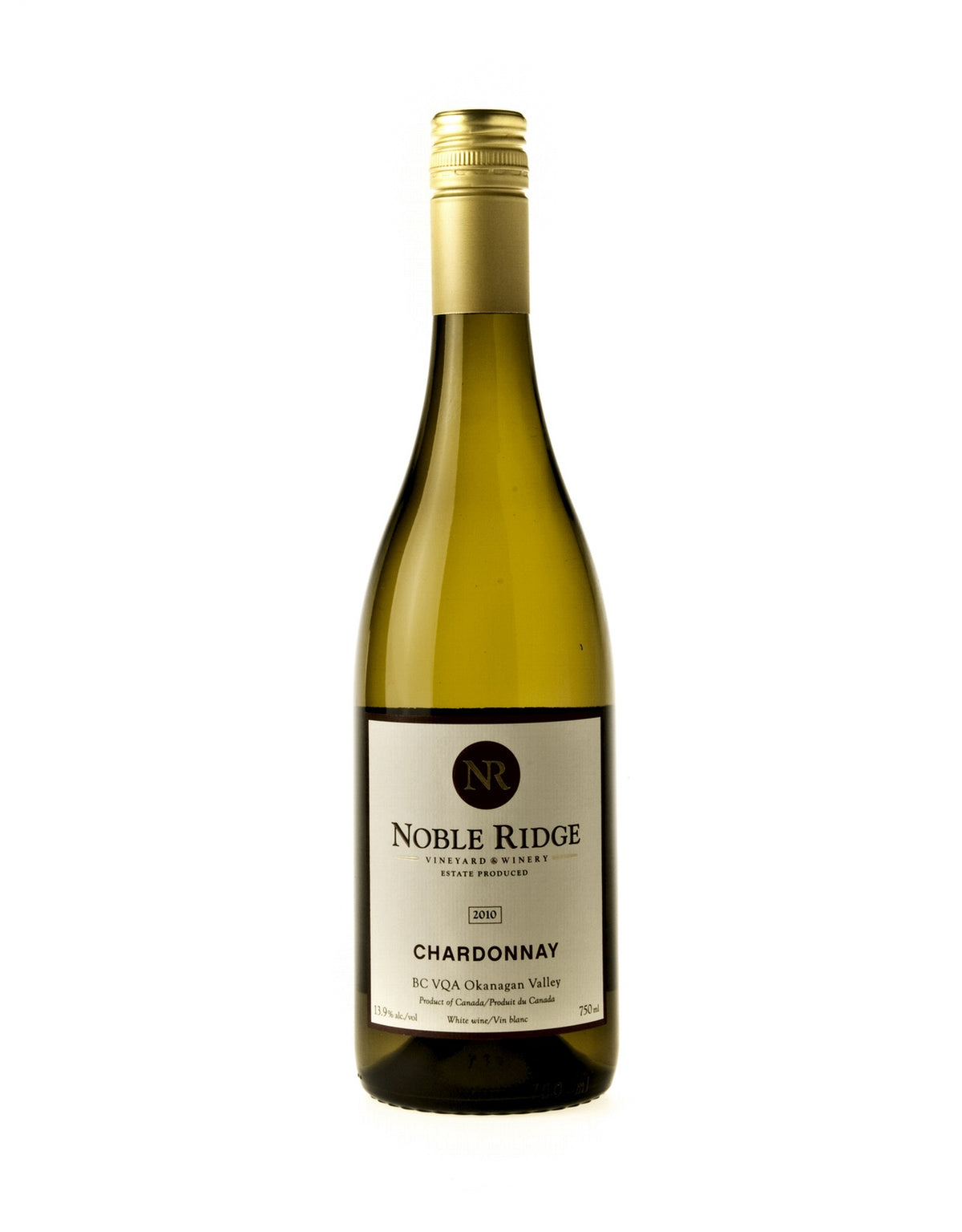Noble Ridge Chardonnay Reserve 2019 - ZYN THE WINE MARKET LTD.