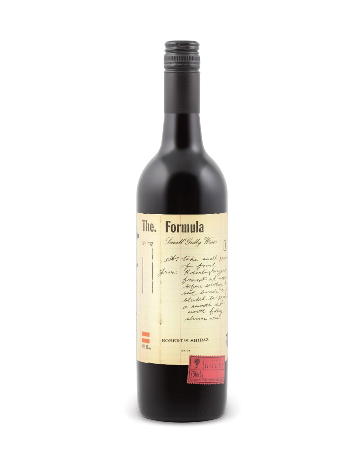 Small Gully Robert's Shiraz The Formula 2019 - ZYN THE WINE MARKET LTD.