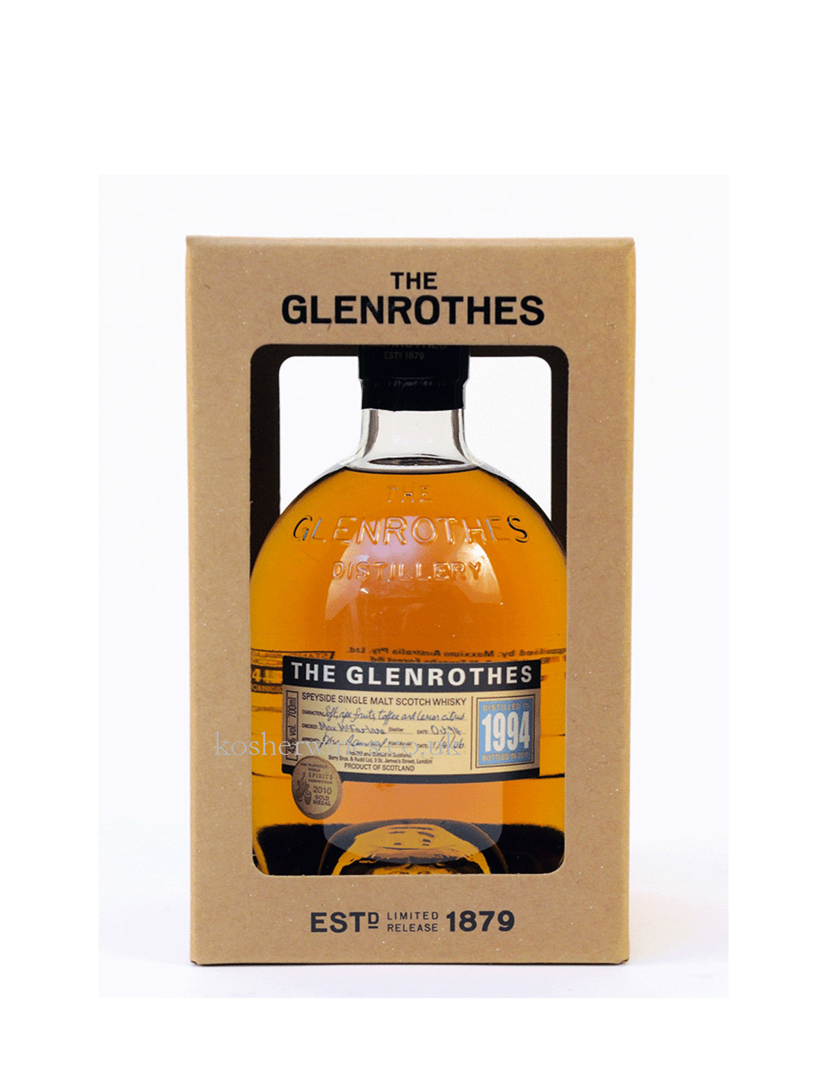 Glenrothes 1994 - ZYN THE WINE MARKET LTD.