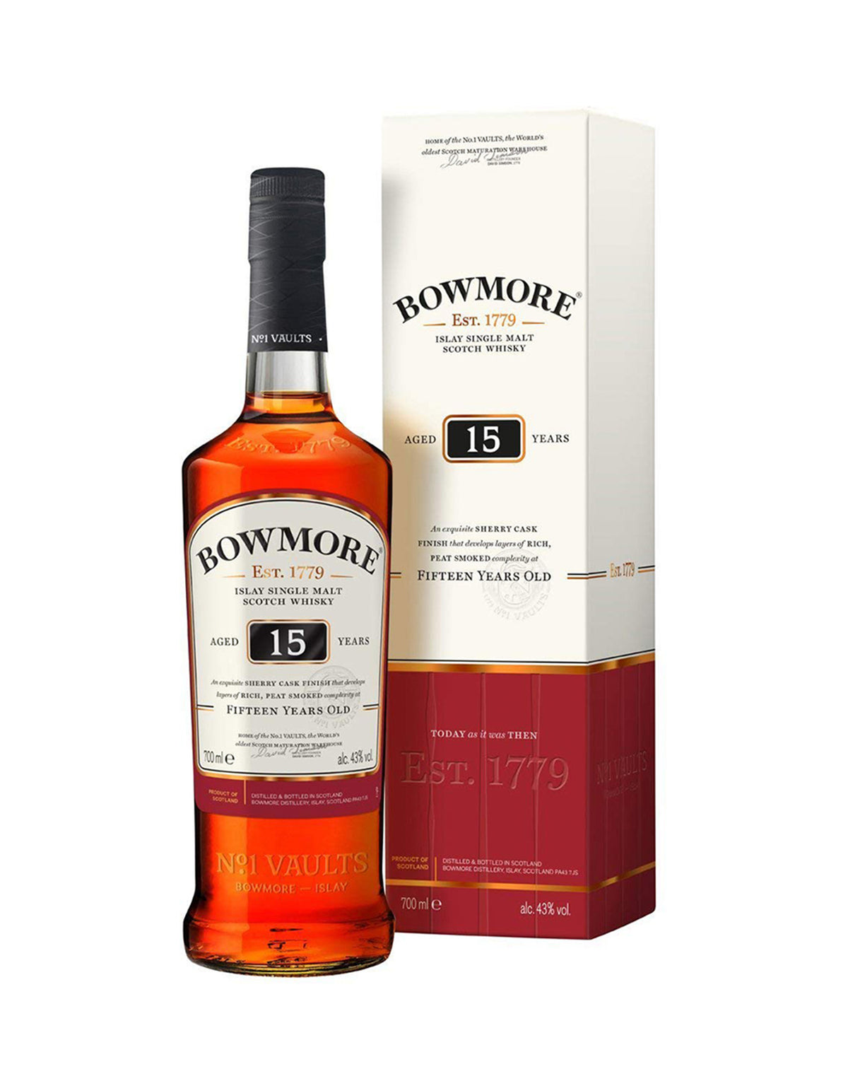 Bowmore 15 Year Old - ZYN THE WINE MARKET LTD.