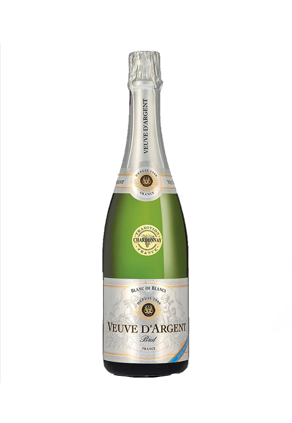 Veuve D'Argent Blanc De Blancs Brut (NV) - ZYN THE WINE MARKET LTD.