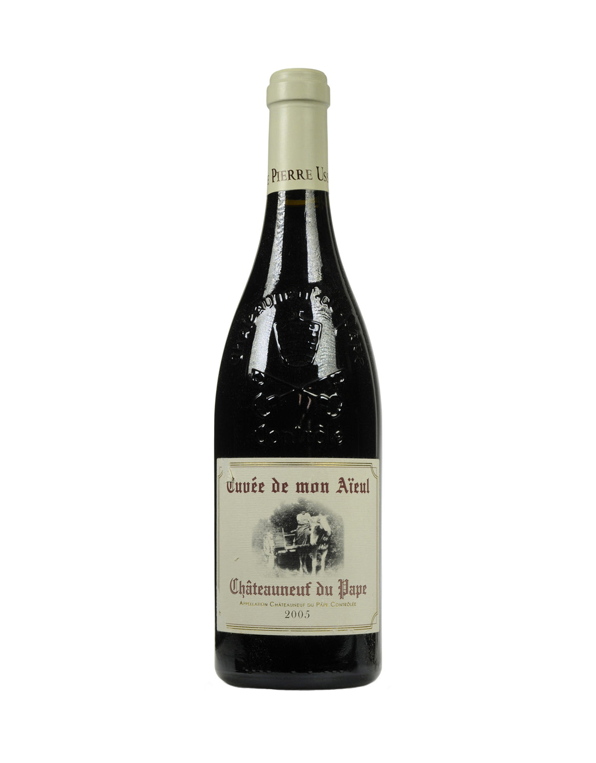Pierre Usseglio Chateauneuf du Pape Cuvee de Mon Aieul 2005 - ZYN THE WINE MARKET LTD.
