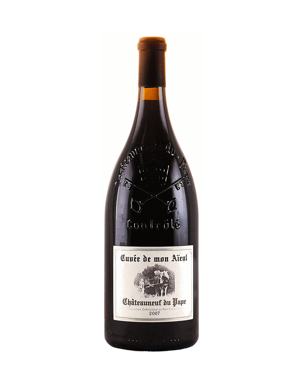 Pierre Usseglio Chateauneuf du Pape Cuvee de Mon Aieul 2007 - ZYN THE WINE MARKET LTD.