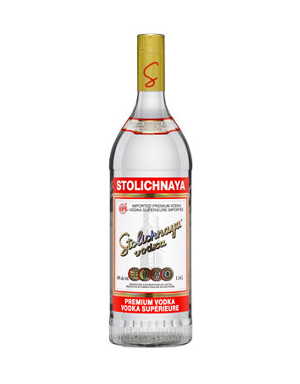 Stolichnaya Vodka - 1.14 Litre Bottle - ZYN THE WINE MARKET LTD.