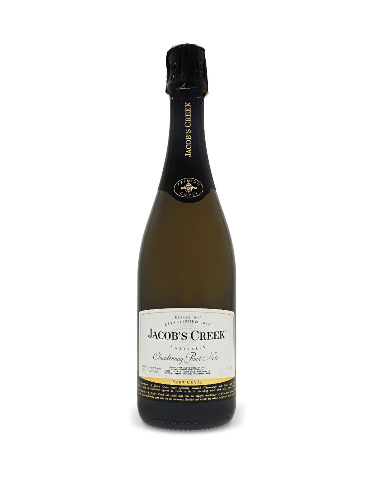 Jacob's Creek Reserve Chardonnay-Pinot Noir Cuvee (NV) - ZYN THE WINE MARKET LTD.