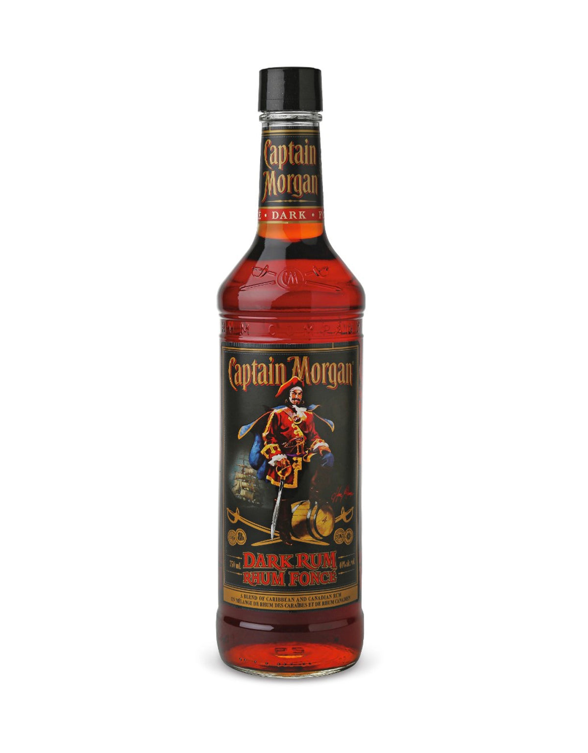 Captain Morgan Dark Rum - 1.14 Litre Bottle - ZYN THE WINE MARKET LTD.