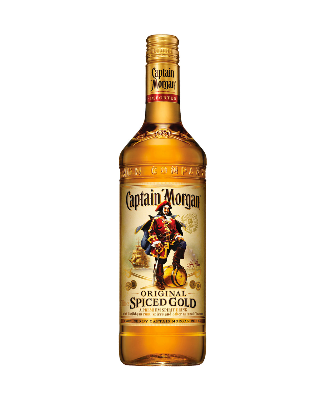 Captain Morgan Gold Rum - 1.14 Litre Bottle - ZYN THE WINE MARKET LTD.