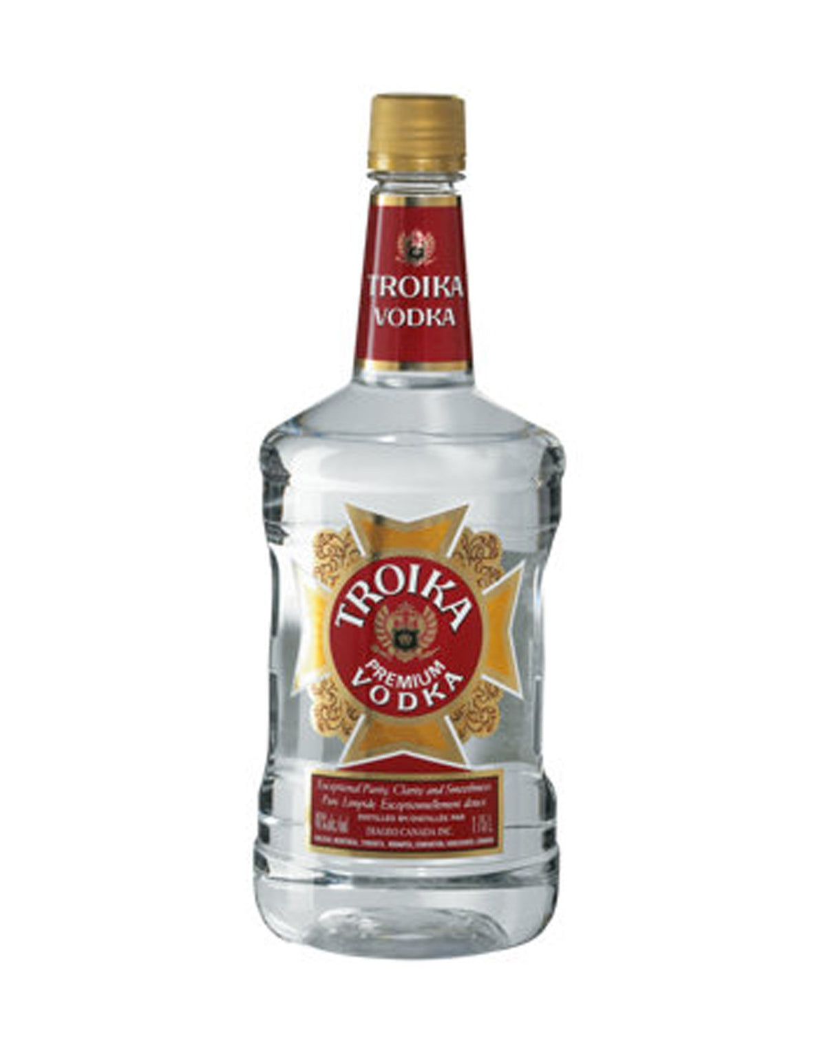 Troika Vodka - 1.14 Litre Bottle - ZYN THE WINE MARKET LTD.