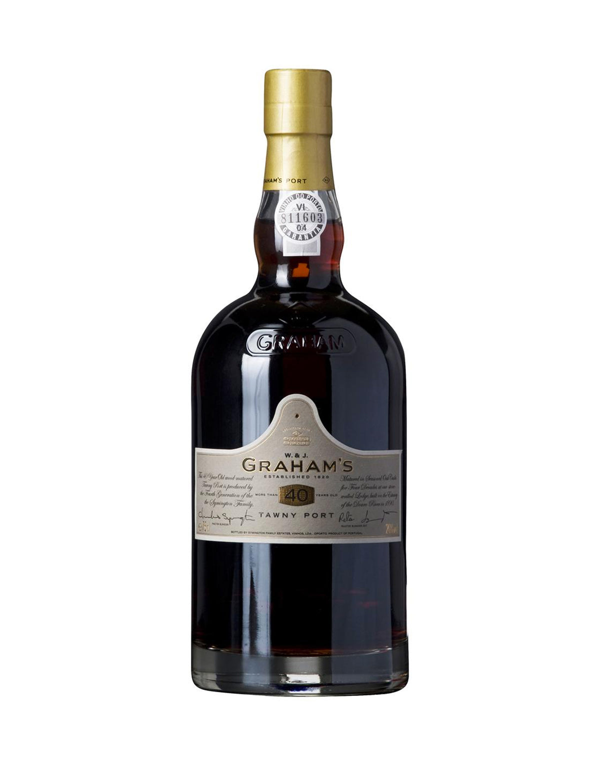 Graham's 40 Year Old Tawny Port - ZYN THE WINE MARKET LTD.