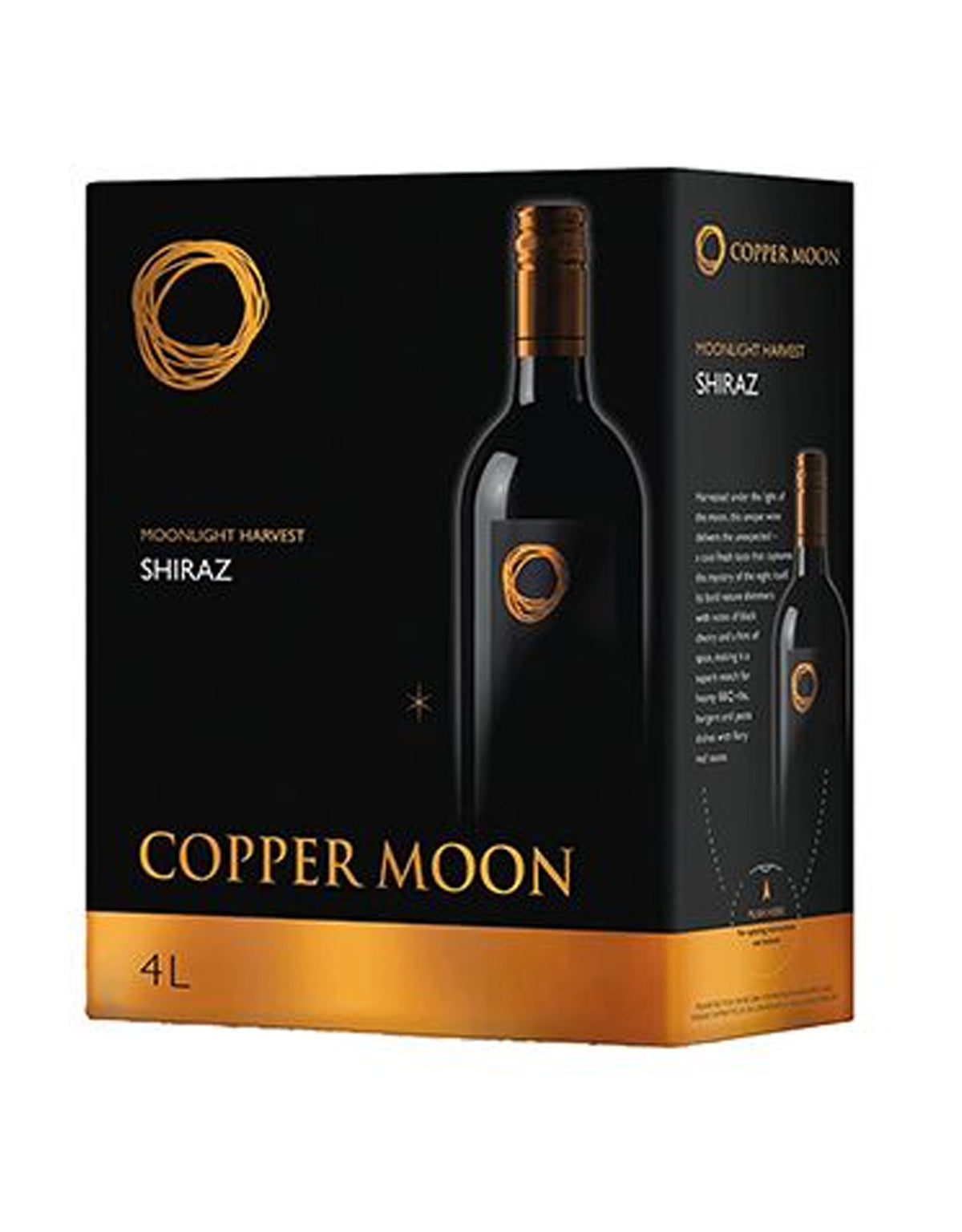 Copper Moon Shiraz (NV) - 4 Litre Box - ZYN THE WINE MARKET LTD.
