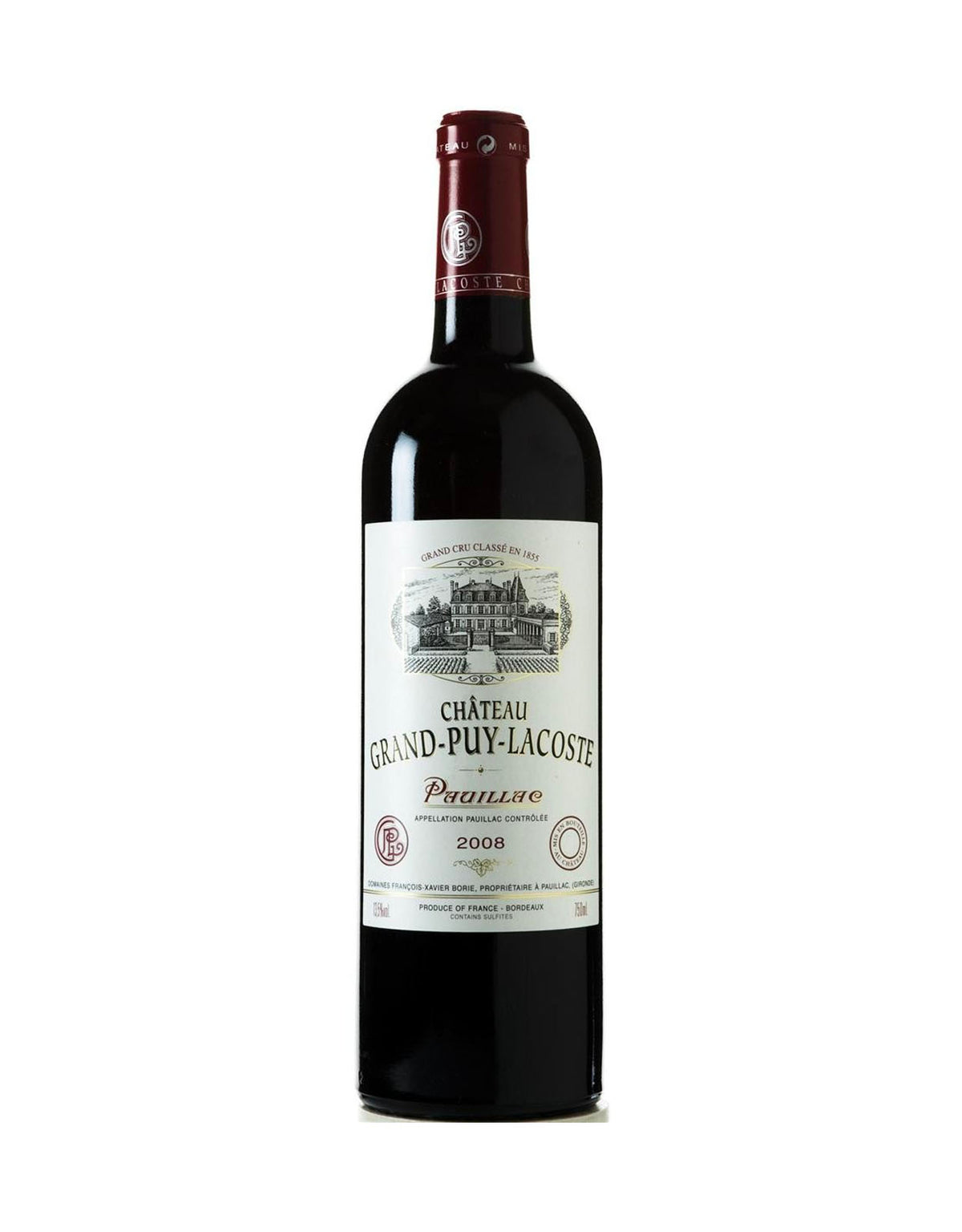 Chateau Grand Puy Lacoste 2015 - ZYN THE WINE MARKET LTD.