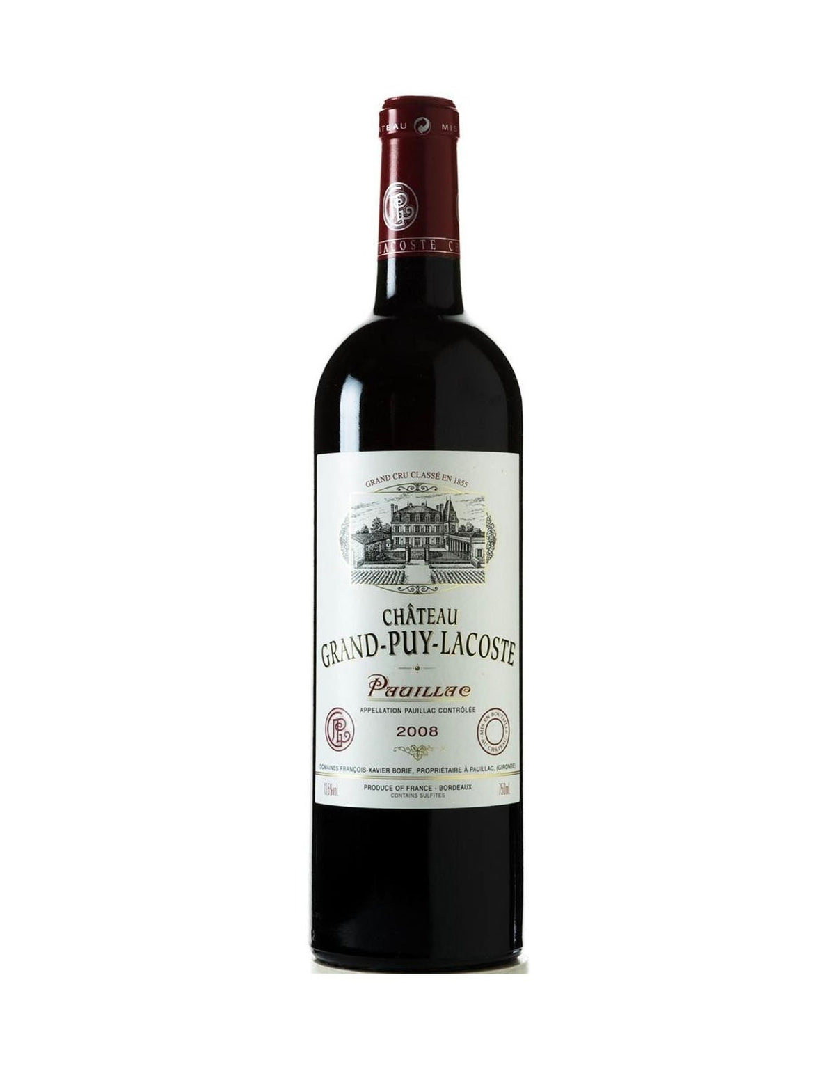 Chateau Grand Puy Lacoste 2018 - ZYN THE WINE MARKET LTD.