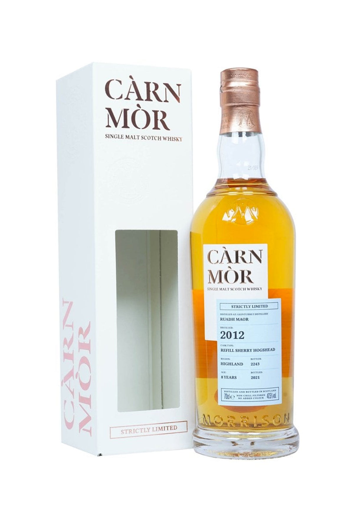 Carn Mor Strictly Limited Ruadh Maor 8 Year Old - ZYN THE WINE MARKET LTD.