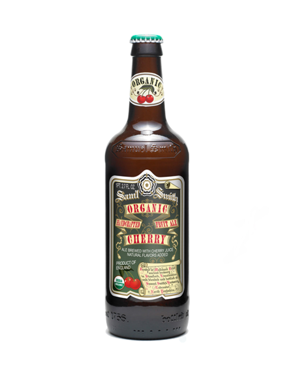 Samuel Smith Organic Cherry Fruit Beer 550 ml - Single Bottle - ZYN THE WINE MARKET LTD.