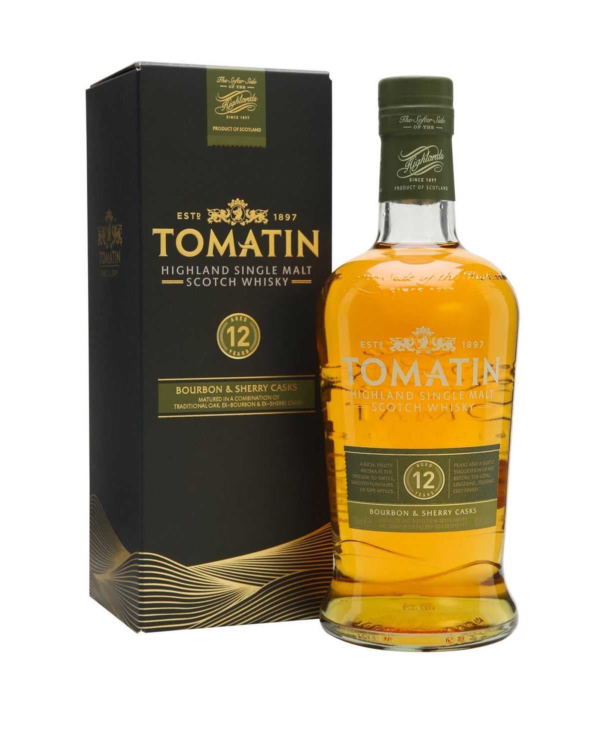 Tomatin 12 Year Old 'Bourbon & Sherry Casks' - ZYN THE WINE MARKET LTD.