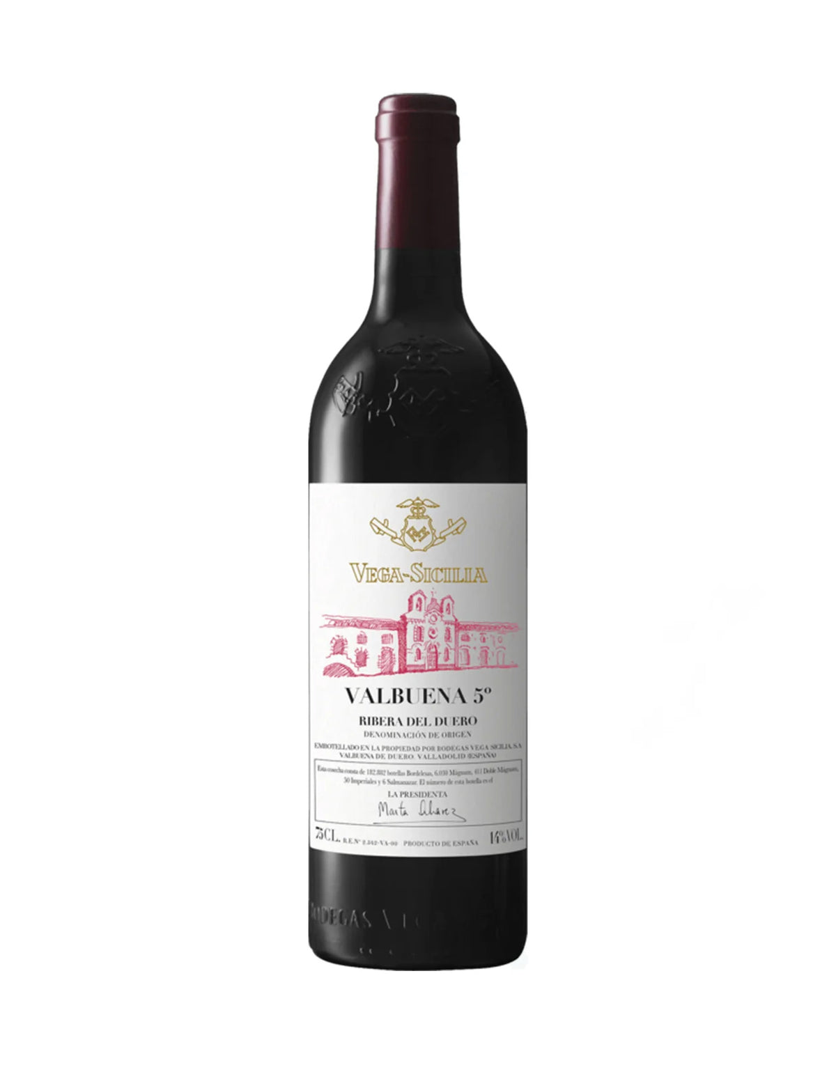 Vega Sicilia Valbuena No. 5 2019 - ZYN THE WINE MARKET LTD.