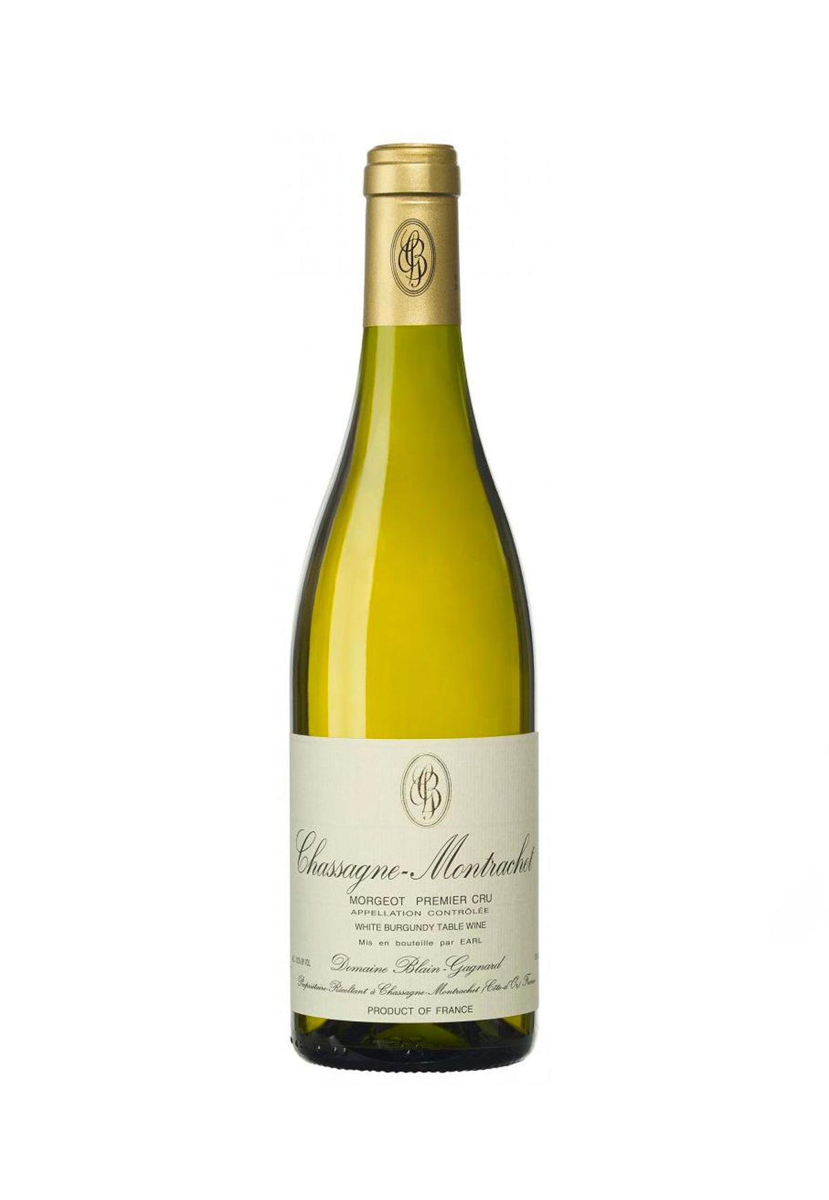 Domaine Blain-Gagnard Chassagne Montrachet 'Morgeot' Premier Cru 2018 - ZYN THE WINE MARKET LTD.